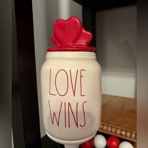 Rae Dunn Love Wins Baby Canister